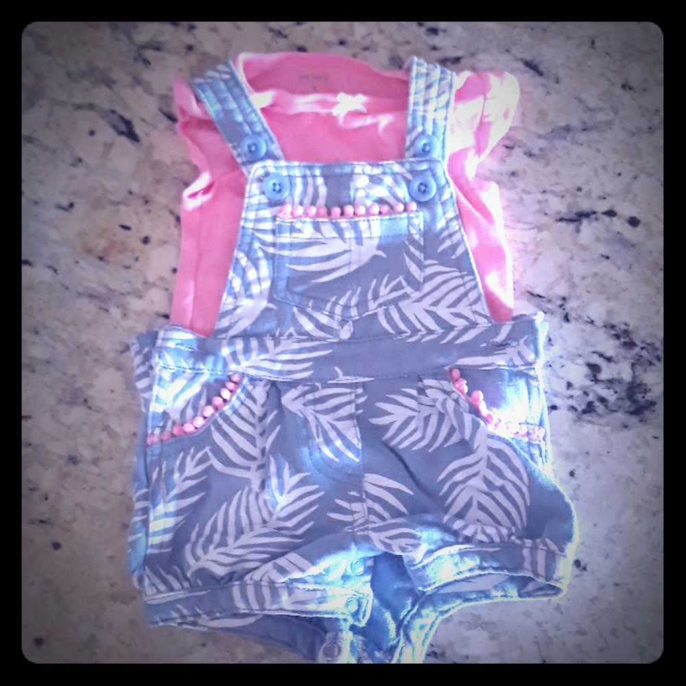 2 piece overall set